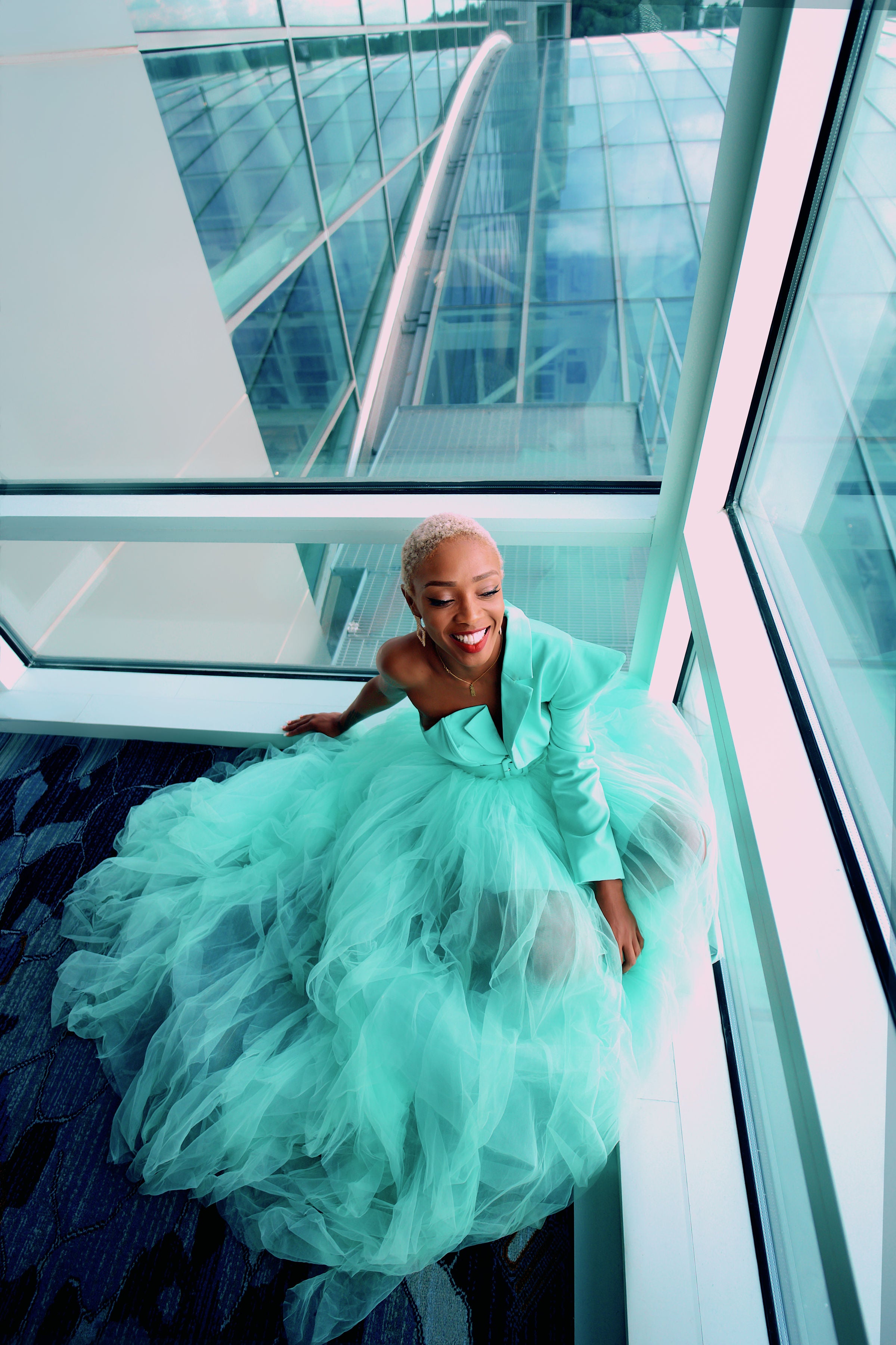 Tiffany Blue Tulle Dresses